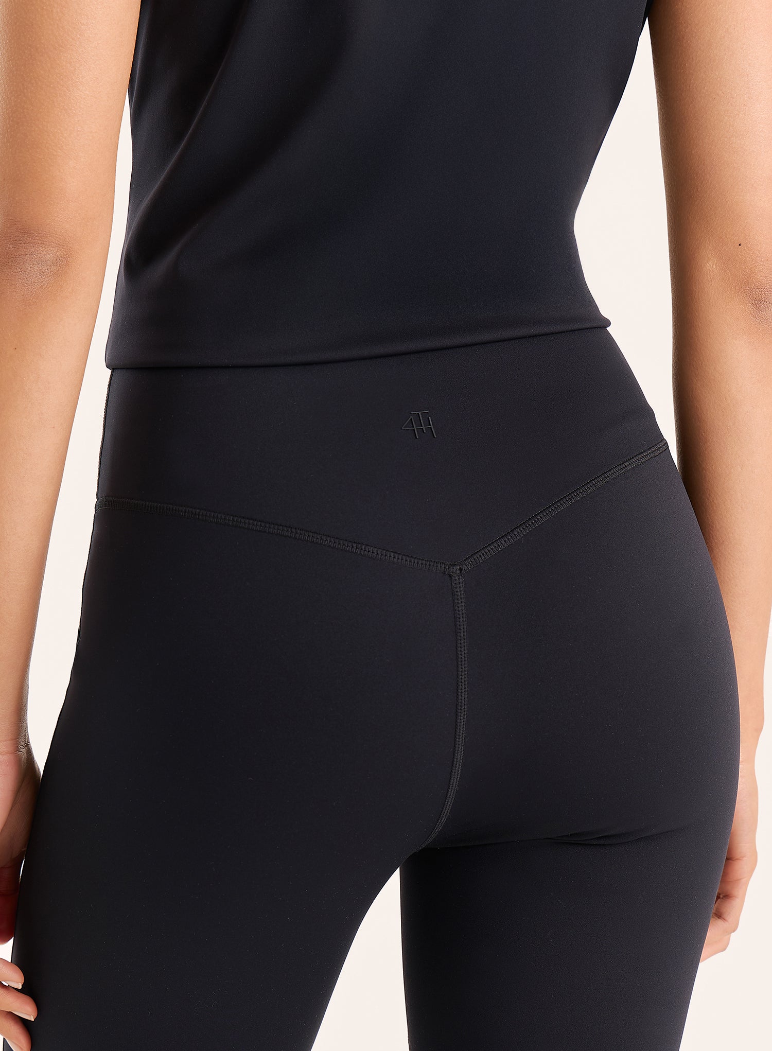 Black Soft Touch Capri Legging